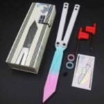 XDYY Snow Studio Crystal Plastic Bushing Balisong Trainer - Image 6