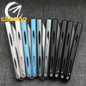 Dingfeng Devourer Original Design Balisong 7075 Aluminum Handles