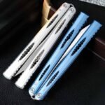 Dingfeng Devourer Original Design Balisong 7075 Aluminum Handles - Image 3