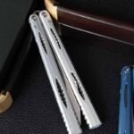 Dingfeng Devourer Original Design Balisong 7075 Aluminum Handles - Image 5