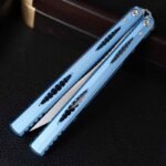 Dingfeng Devourer Original Design Balisong 7075 Aluminum Handles - Image 4