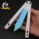 XDYY Snow Studio Crystal Plastic Bushing Balisong Trainer