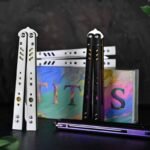 itus Replicant Balisong Clone G10 & Titanium Handles with Bushing System - Image 6