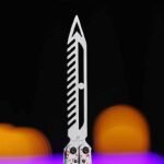 Armed Shark Hydro Balisong Comb 3Cr13 Stainless Steel Handle - Image 4