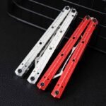 TOAxLTESRYE Potunus Original Balisong Trainer 7075 Aluminum Alloy Handle - Image 11