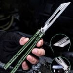 DWSTN Yilong Menglong Original Balisong with 7075 Aluminum Handle - Image 2