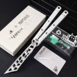 TOAxLTESRYE Potunus Original Balisong Trainer 7075 Aluminum Alloy Handle - Image 2