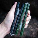 DWSTN Yilong Menglong Original Balisong with 7075 Aluminum Handle - Image 3