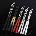 TOAxLTESRYE Potunus Original Balisong Trainer 7075 Aluminum Alloy Handle - Image 3