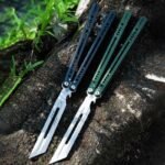 DWSTN Yilong Menglong Original Balisong with 7075 Aluminum Handle - Image 4