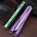 Gecko Pulsation Balisong Titanium Collector Edition - Image 2