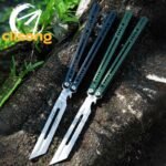 DWSTN Yilong Menglong Original Balisong with 7075 Aluminum Handle