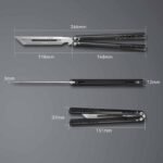 DWSTN Yilong Menglong Original Balisong with 7075 Aluminum Handle - Image 5