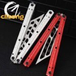 TOAxLTESRYE Potunus Original Balisong Trainer 7075 Aluminum Alloy Handle